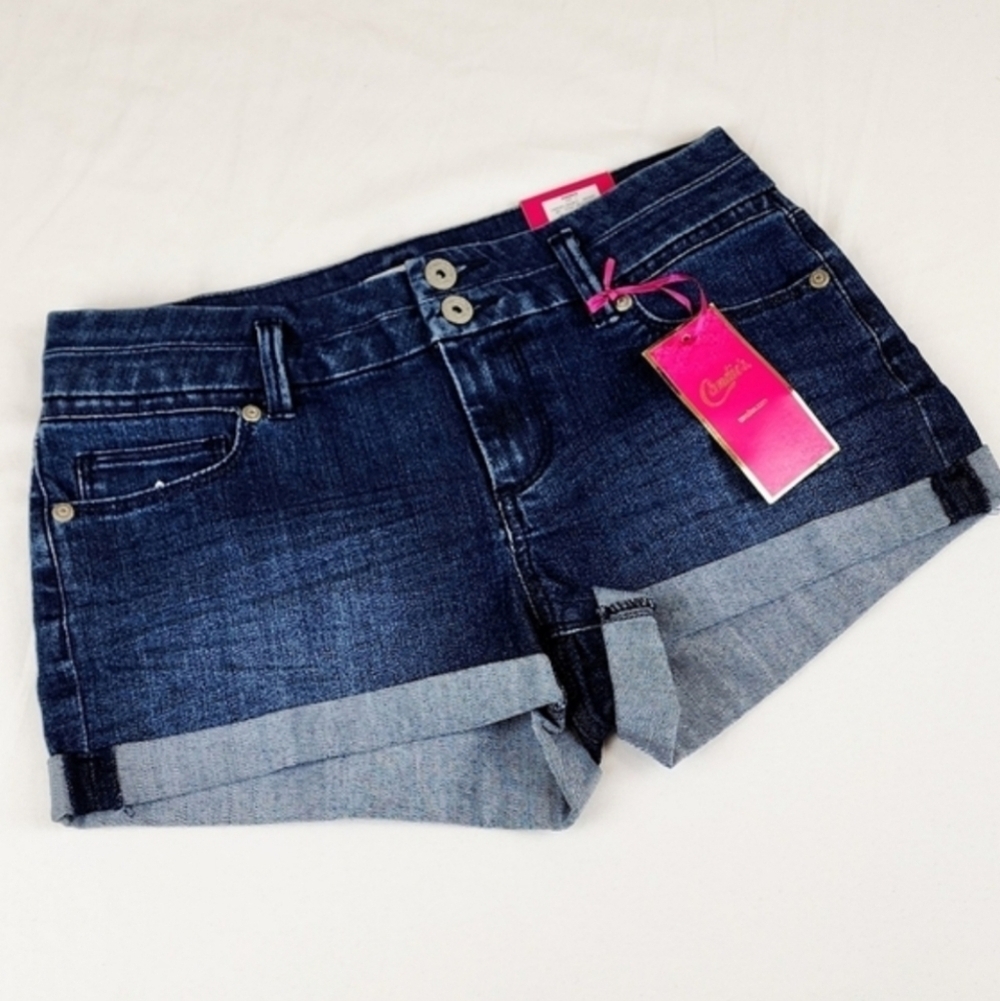 Candies fold leg jeans shorts